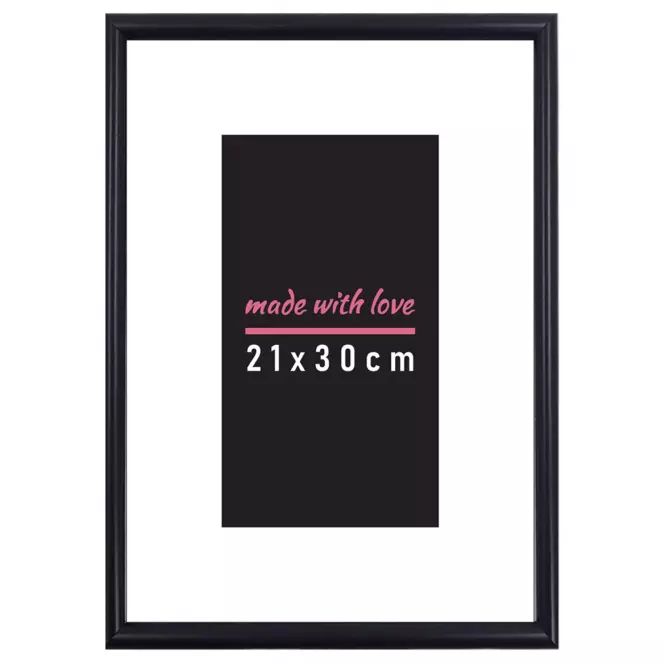 Fotorámik 21x30 čierny