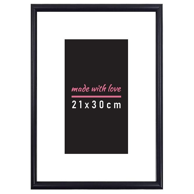 Fotorámik 21x30 čierny