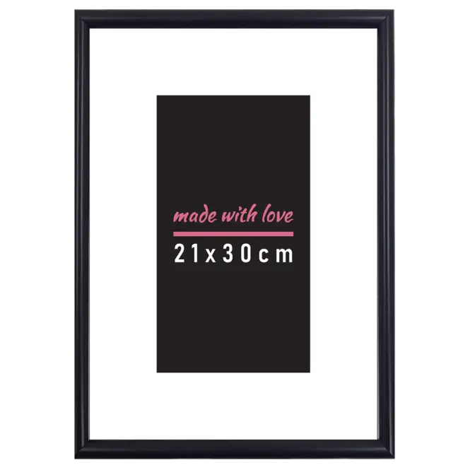 Fotorámik 21x30 čierny