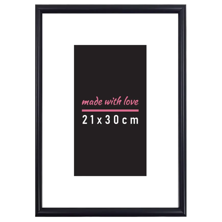 Fotorámik 21x30 čierny
