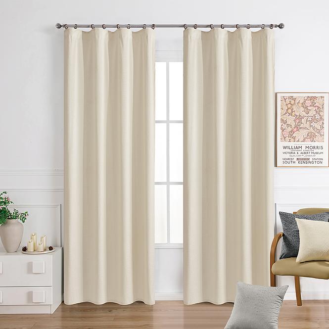 Záclonový materiál EMMA VET447/1/210GSM/1 krémová Tovar na mieru