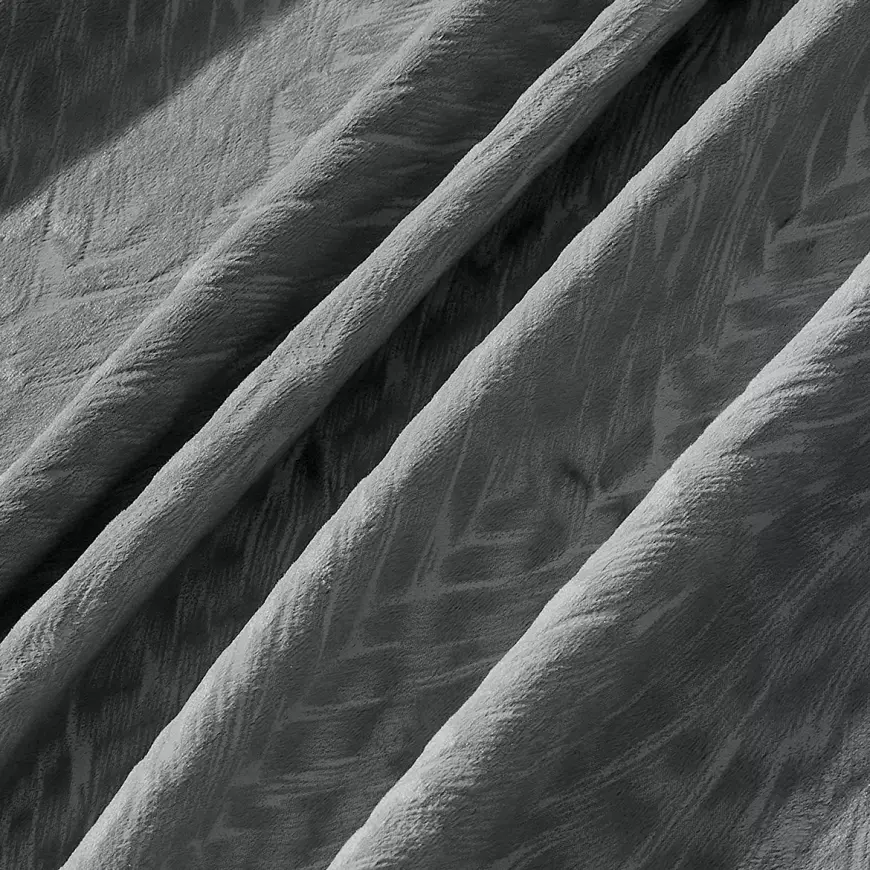 Závesový  materiál EMMA VET447/4/210GSM sivá Tovar na mieru