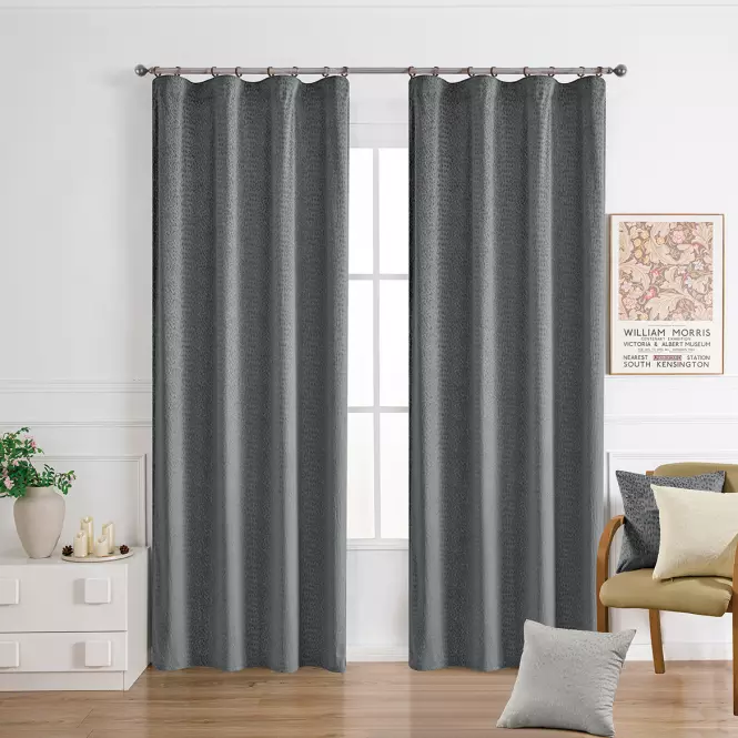 Závesový  materiál EMMA VET447/4/210GSM sivá Tovar na mieru,3