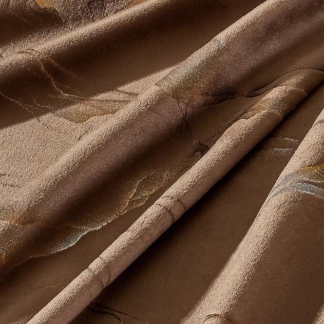 Záclonový materiál GOLDY VET479/2/210GSM brązowy Tovar na mieru