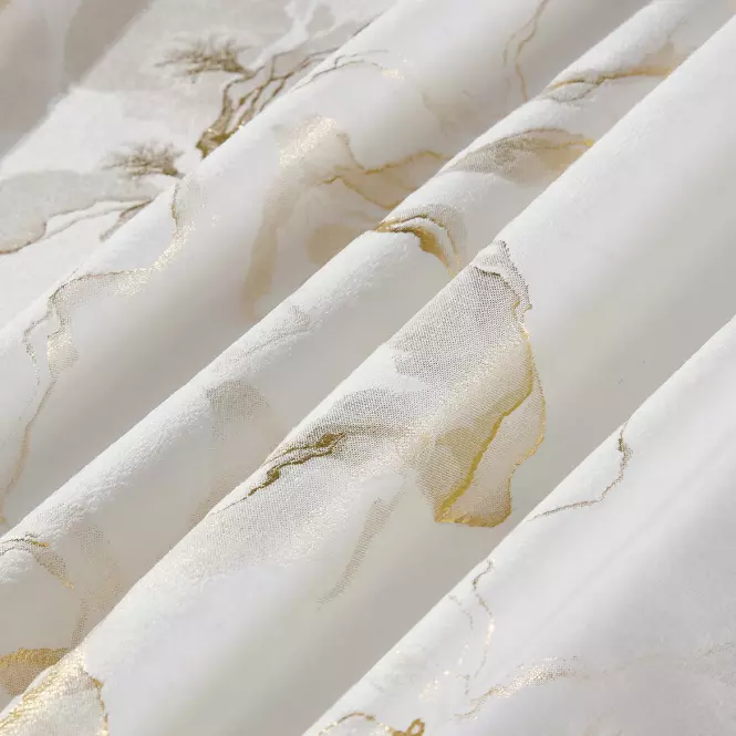 Závesový materiál KLOE VET427/2/210GSM krémová Tovar na mieru
