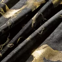 Záclonový materiál KLOE VET427/6/210GSM čierny Tovar na mieru