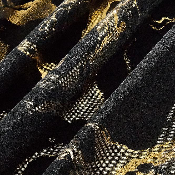 Záclonový materiál KLOE VET427/6/210GSM čierny Tovar na mieru