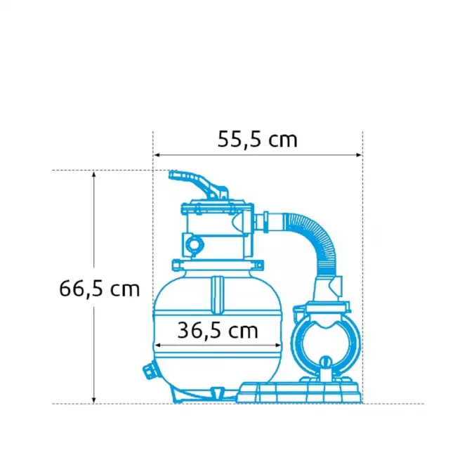 Piesková filtrácia Marimex ProStar Profi 6,2