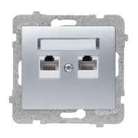 Sieťová zásuvka RJ45 GPK-2D/M.SR Sigma dovjitá