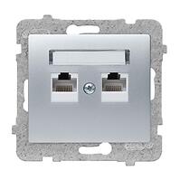 Sieťová zásuvka RJ45 GPK-2D/M.SR Sigma dovjitá