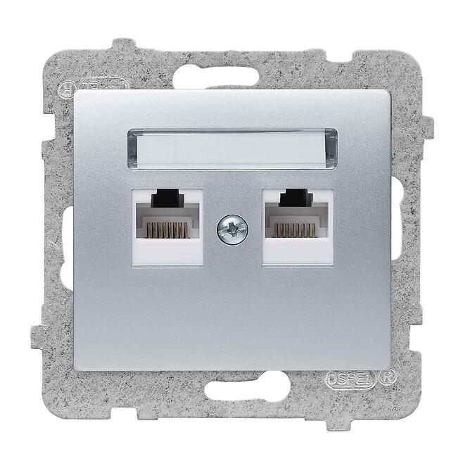 Sieťová zásuvka RJ45 GPK-2D/M.SR Sigma dovjitá
