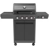 Mercado Plynový gril Luxe čierny 4+1  15 kW