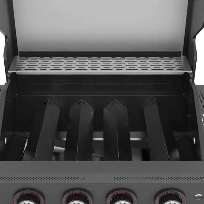 Mercado Plynový gril Luxe čierny 4+1  15 kW