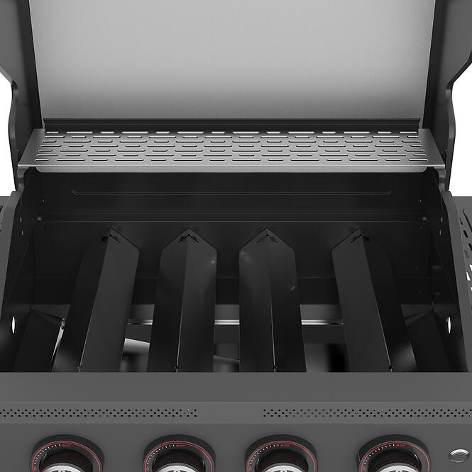 Mercado Plynový gril Luxe čierny 4+1  15 kW,8