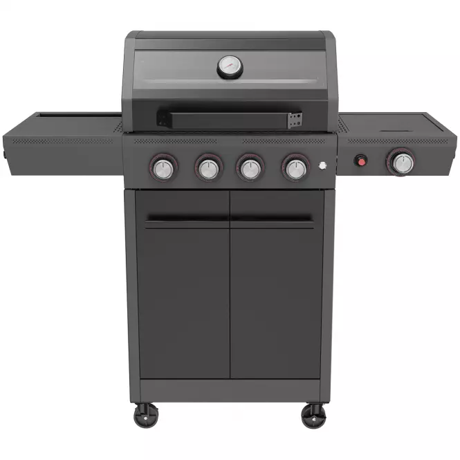 Mercado plynový gril Luxe čierny 4+1  15kw