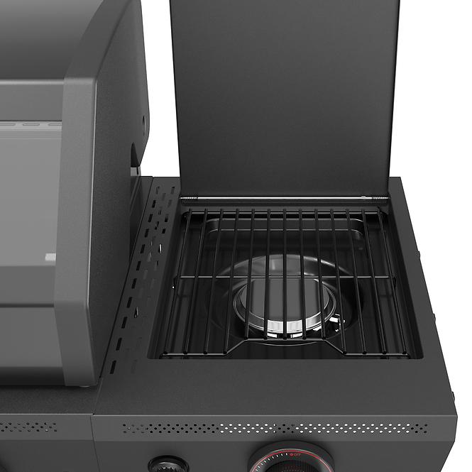 Mercado plynový gril Luxe čierny 4+1  15kw