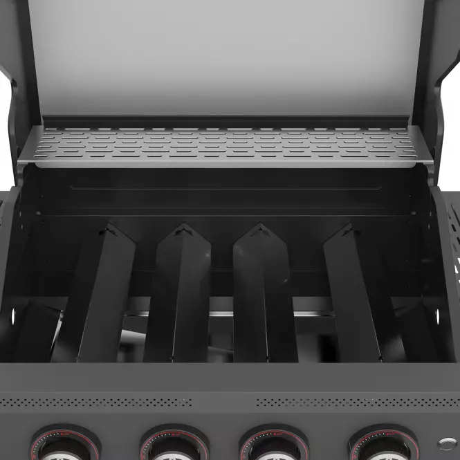 Mercado plynový gril Luxe čierny 4+1  15kw