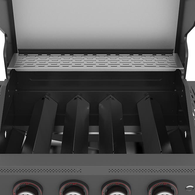 Mercado plynový gril Luxe čierny 4+1  15kw