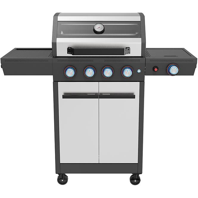 Plynový gril Mercado Luxe silver 4+1 15kw