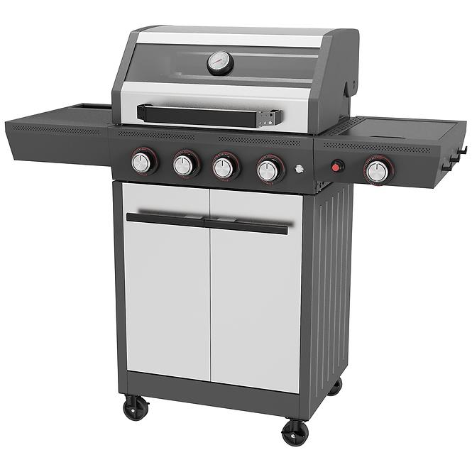 Plynový gril Mercado Luxe silver 4+1 15kw