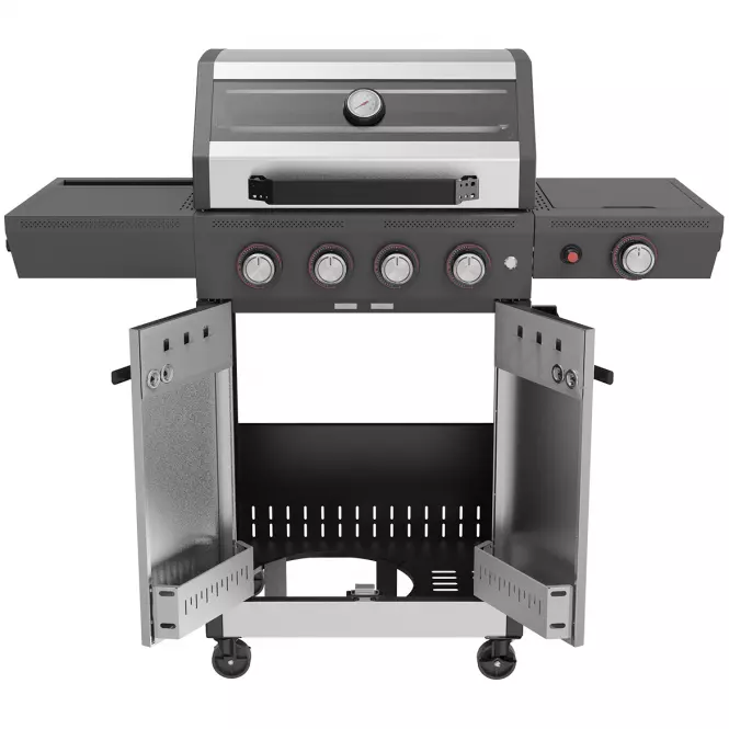 Plynový gril Mercado Luxe silver 4+1 15kw