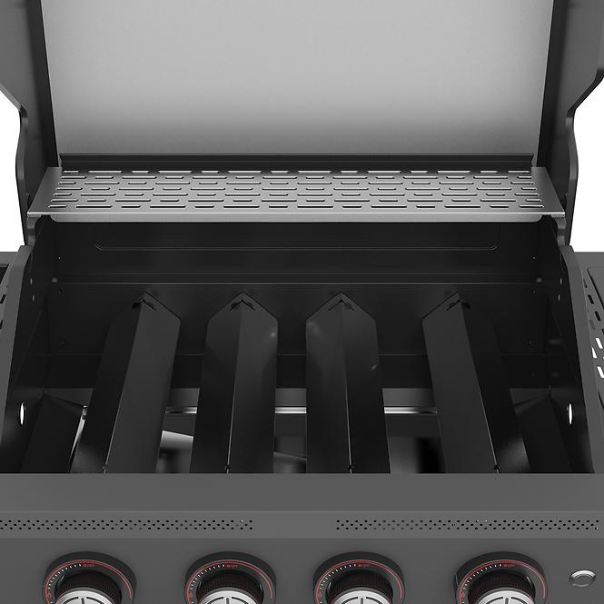 Plynový gril Mercado Luxe silver 4+1 15kw
