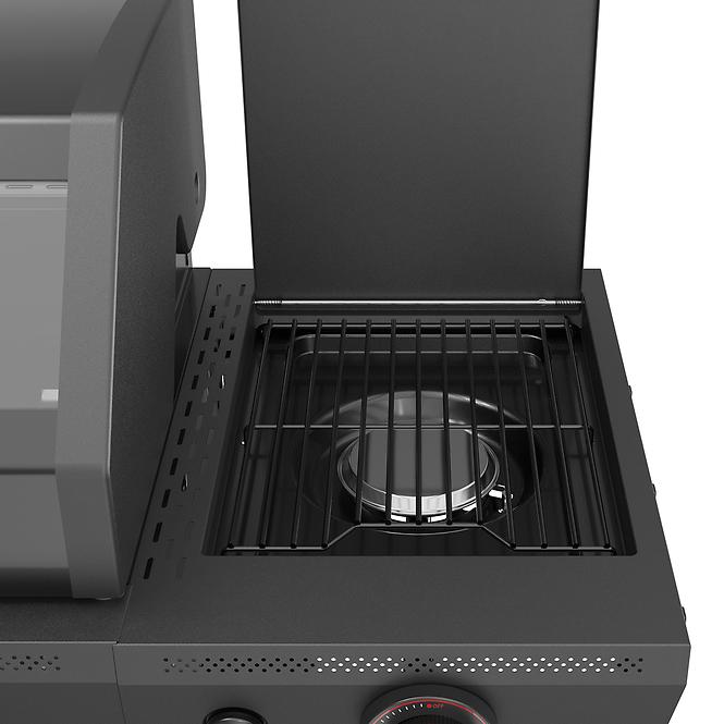 Mercado plynový gril De Luxe čierny 5+1 18kw