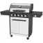 Mercado plynový gril De Luxe silver 5+1 18 kW,3