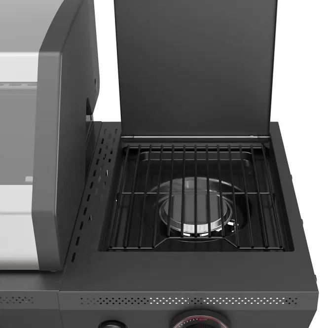 Mercado plynový gril De Luxe silver 5+1 18 kW,7