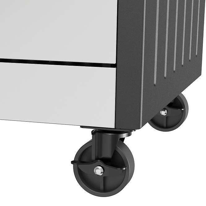 Mercado plynový gril De Luxe silver 5+1 18kw
