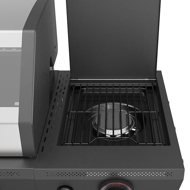 Mercado plynový gril De Luxe silver 5+1 18kw
