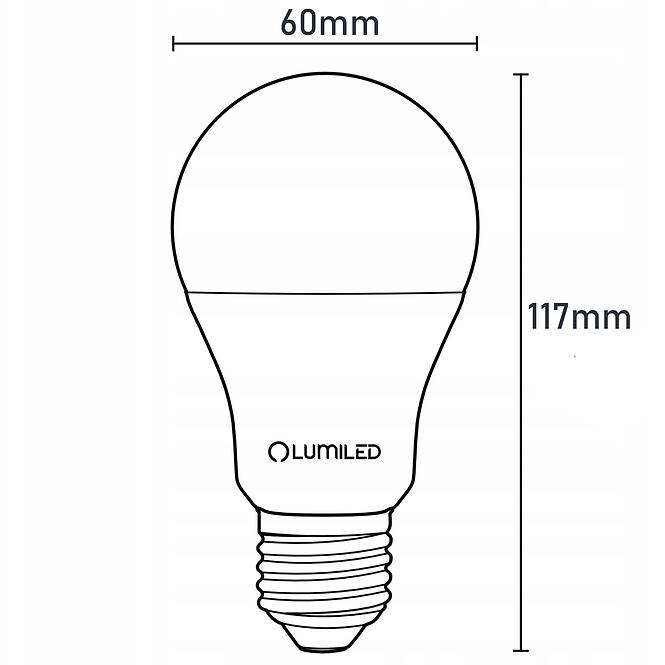 Žiarovky Lumiled A60 13W 840 E27 1521lm 4000K