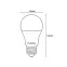 Žiarovky Lumiled LED A65 15W 120W E27 1952lm 3000K,4
