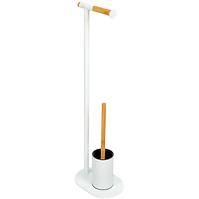 Stojan Wc Biela/Bambus Bpl0122aa