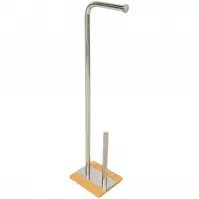 Stojan Na Papier Bambus/Stal Bpl0108aa