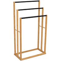 Stojan Na Uteráky 47x24x84cm Čierna/Nat Bth0064aa-A