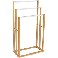 Stojan Na Uteráky 47x24x84cm Biela/Nat Bth0065aa-A
