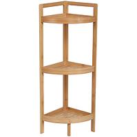 Regál 3-Poličkový Bambus 23.3x23x77cm Sca0208aa-A