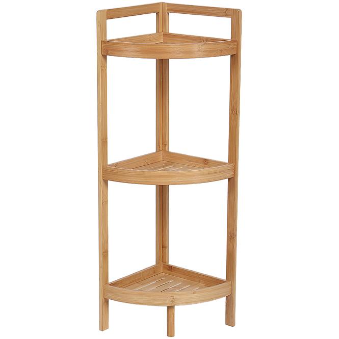 Regál 3-Poličkový Bambus 23.3x23x77cm Sca0208aa-A