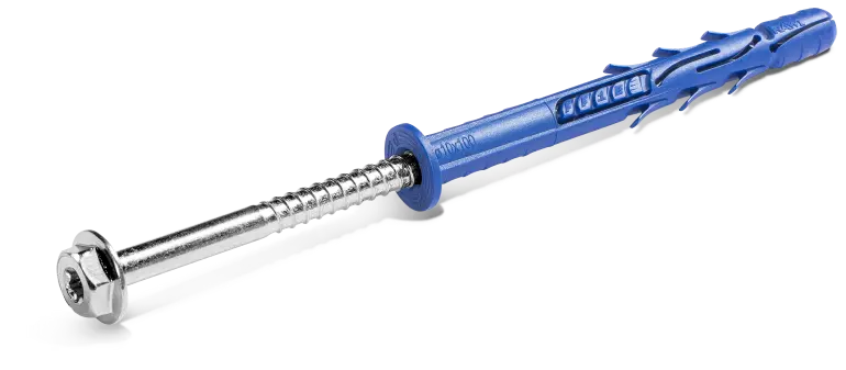Rawlplug Rámová hmoždinka s prírubou a pozinkovanou skrutkou so šesťhrannou hlavou R-FF1 10x120 mm,2