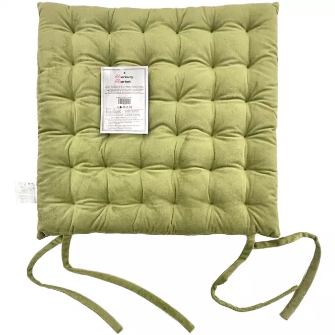 Poduška na stoličku SSE-JBT-1012 24 Mango 40x40 cm zelená