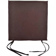 Poduška na stoličku SSE-AAT-CP-3475 (2 cm) 40x40 cm hnedá