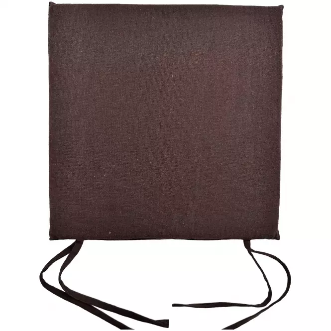 Poduška na stoličku SSE-AAT-CP-3475 (2 cm) 40x40 cm hnedá