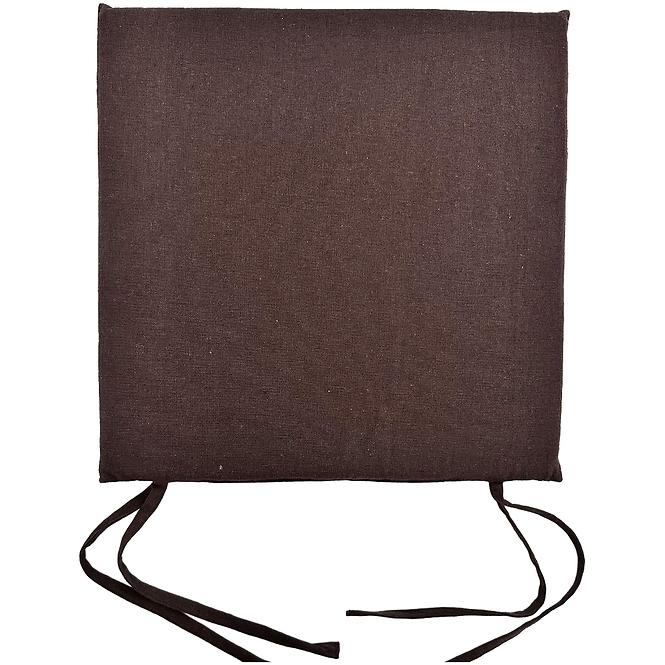 Poduška na stoličku SSE-AAT-CP-3475 (2 cm) 40x40 cm hnedá
