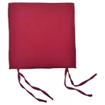 Poduška na stoličku SSE-AAT-CP-3475 (2 cm) 40x40 cm bordová
