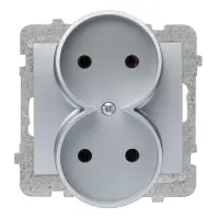 Dvojitá zásuvka GP-2D/M.SR Sigma  B/U