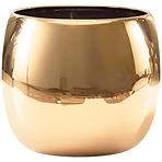 Kvetináč YS44179 Electroplating Effect D16xh15 Gold