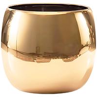 Kvetináč YS44179 Electroplating Effect D16xh15 Gold