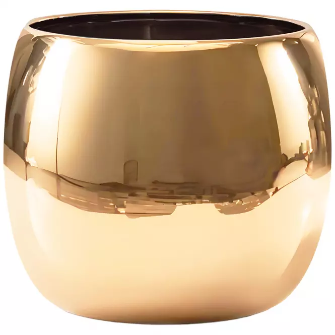 Kvetináč YS44179 Electroplating Effect D16xh15 Gold