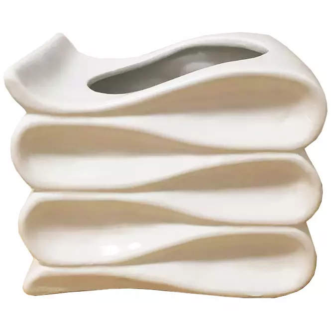 Kvetináč YS44172S ceramic 14x12x11,5 White